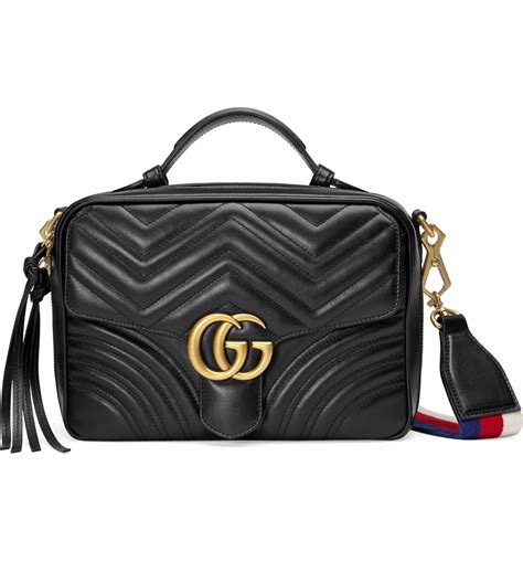 gucci 474138|gg marmont matelassé small bag.